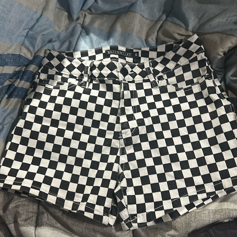 Blackheart checkered shorts